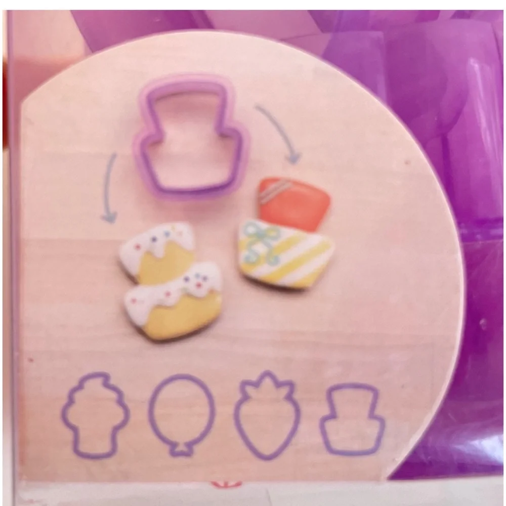 Sweet Sugarbelle Mini Shape Shifter Set Party Birthday Cookie Cutters Purple
